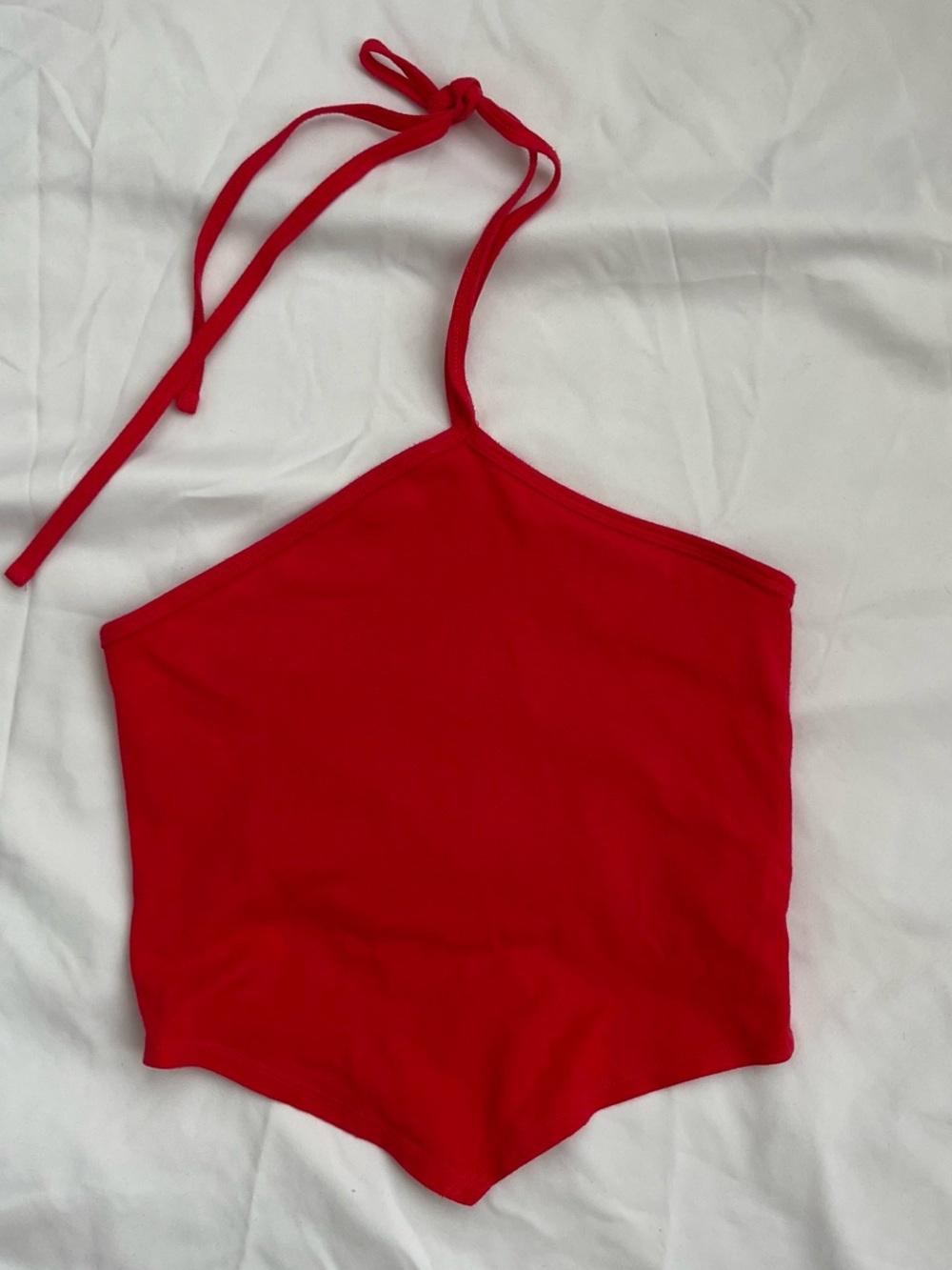 Red Hollister Halter Crop Top - Women